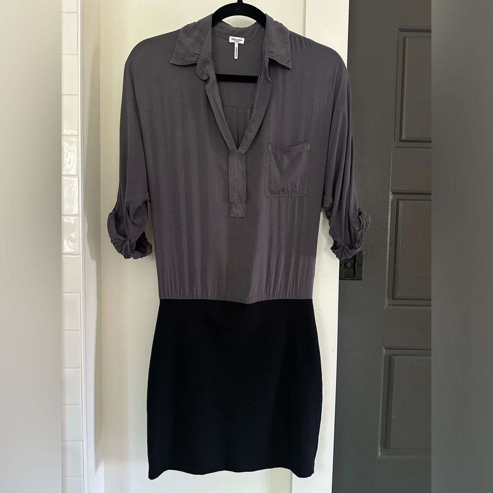 Splendid Casual / Workwear Comfortable Pima Cotton / Modal /  Dress / Gray / XS